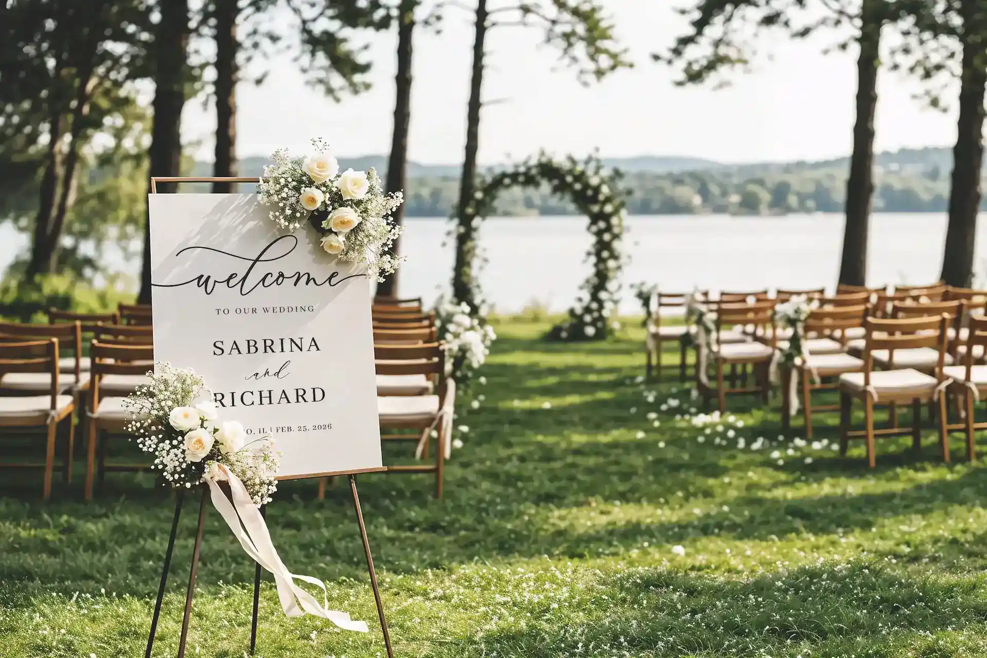 Cardhunter Paperie Hero Wedding Welcome Sign
