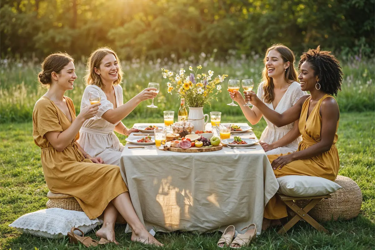 Bridal shower weekend getaway