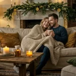 Cozy holiday decor create intimate warm spaces