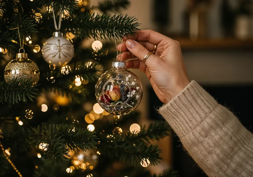 Flower preservation 101 christmas ornaments
