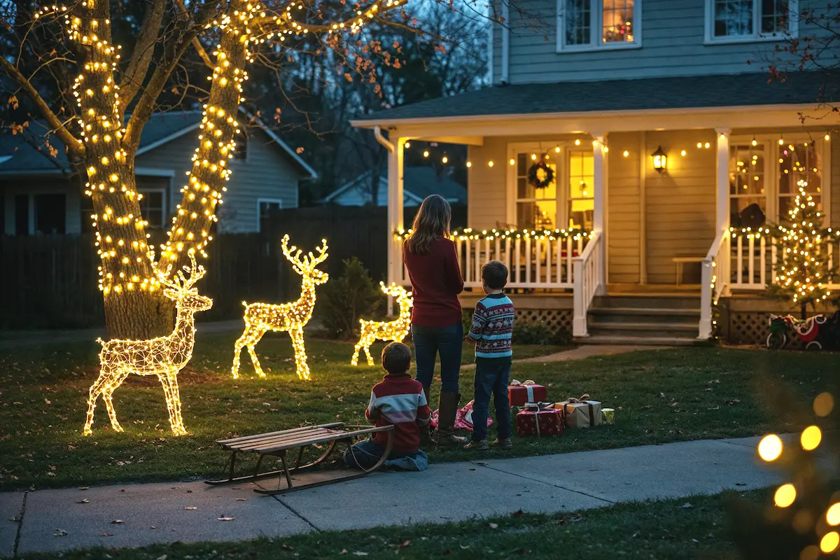 Magical outdoor holiday displays to wow your neighbors