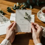 Small wedding invitation ideas big impact for 50 guests