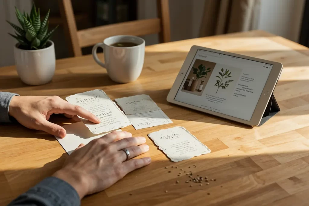 Zero waste wedding crafting your story