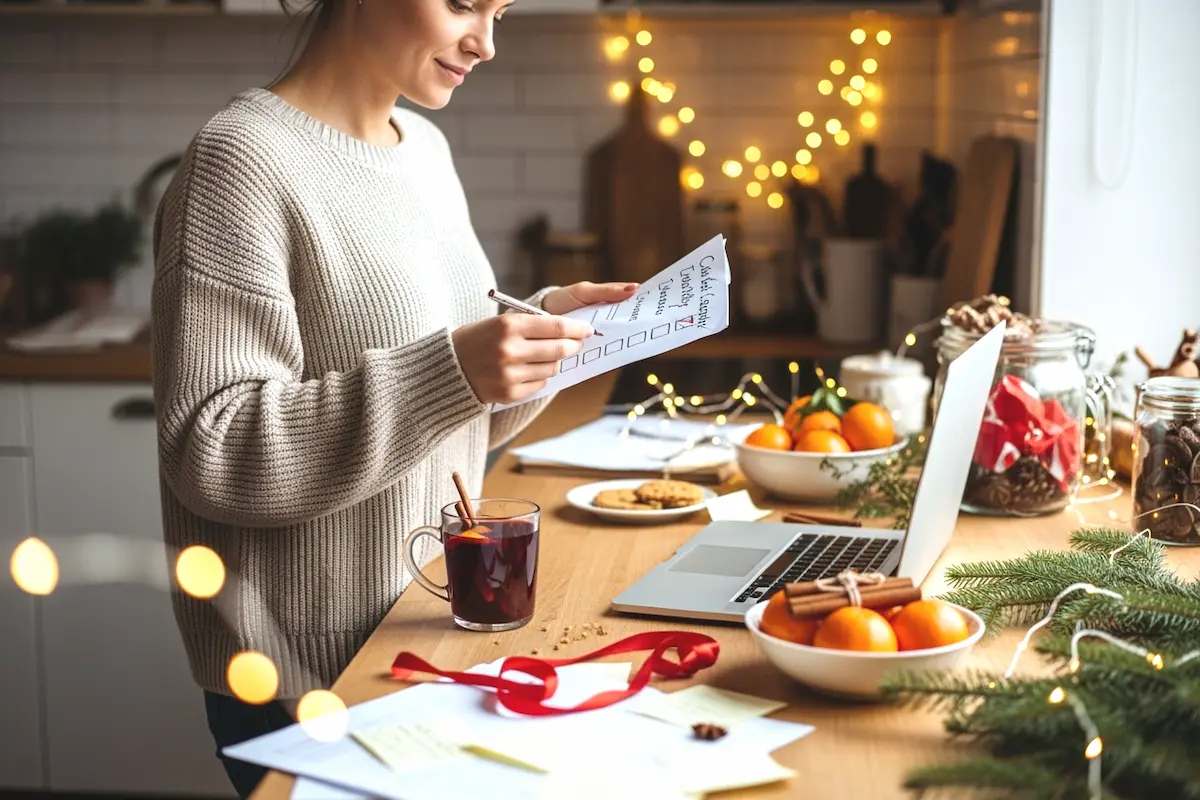 12 days to a joyful stress free christmas bash