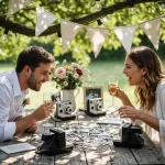 How to create a magical polaroid wedding photo station