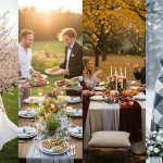 How to match your wedding to the perfect season