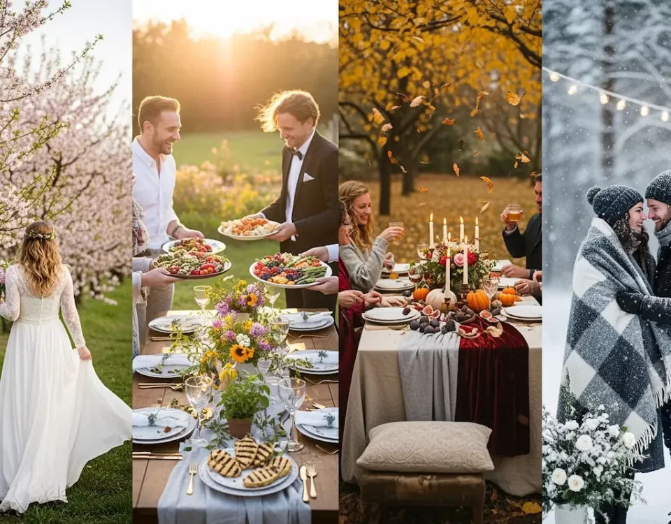 How to match your wedding to the perfect season