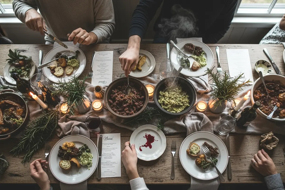 How to plan an intimate wedding menu