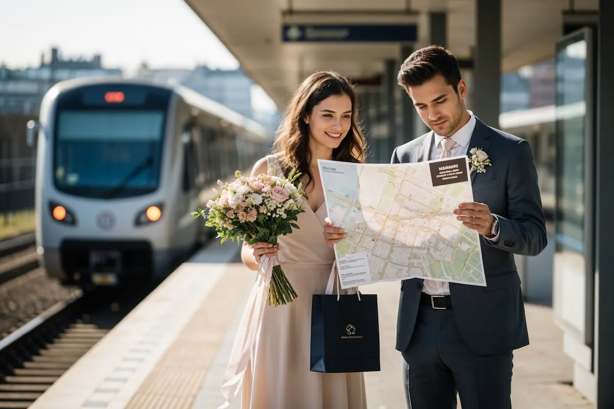 The ultimate guide to eco wedding transportation