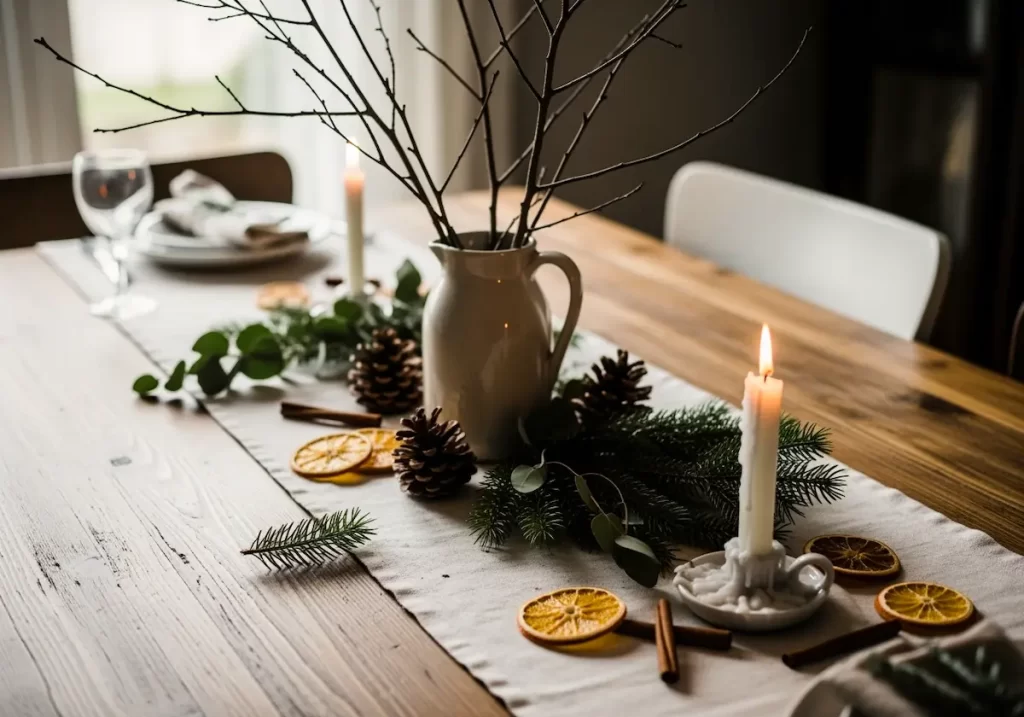 Winter solstice party ideas a palette of winter tones