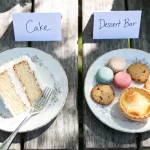 Wedding cake vs. dessert bar
