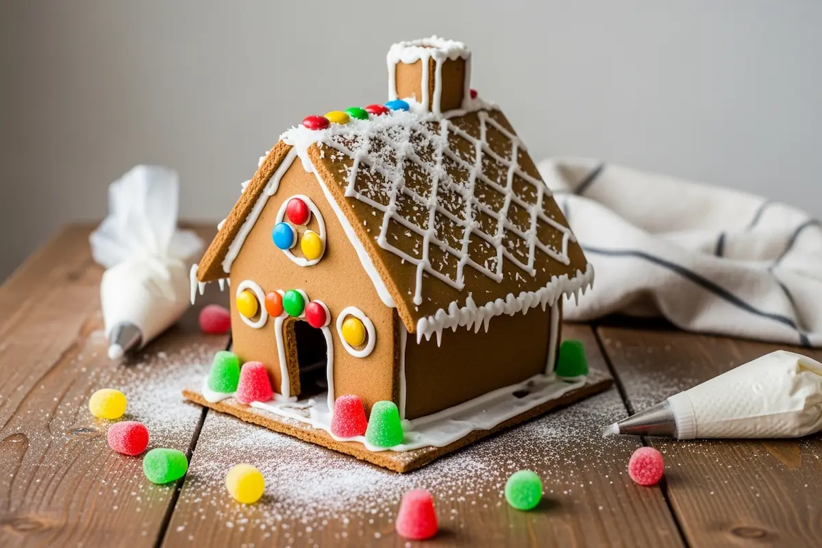 Easy tips for building the perfect gingerbread house