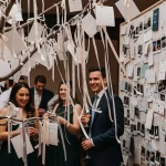 Unconventional wedding decor